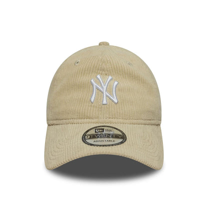 New Era 9TWENTY Cap New York Yankees MLB Cord beige