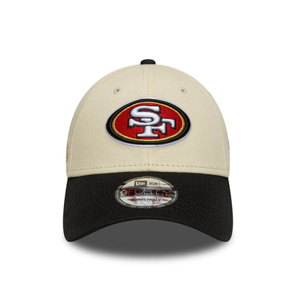 New Era 9FORTY Cap San Francisco NFL Wordmark beige