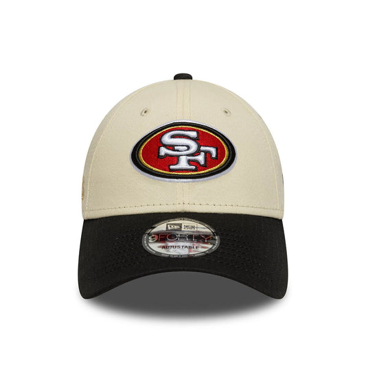 New Era 9FORTY Cap San Francisco NFL Wordmark beige