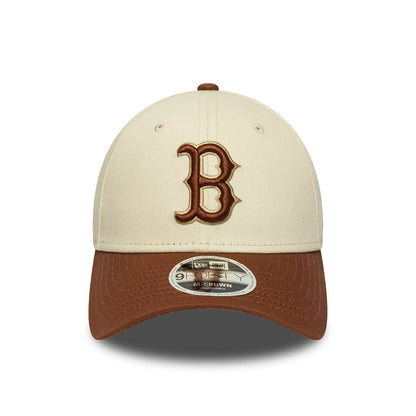 New Era 9FORTY M-Crown Cap Boston Red Sox MLB Colour Block beige