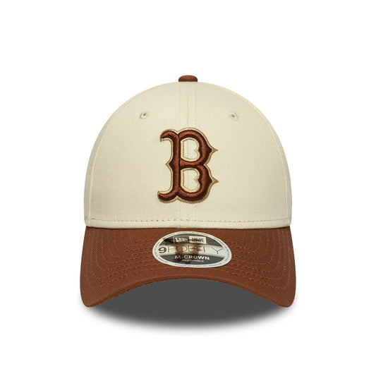 New Era 9FORTY M-Crown Cap Boston Red Sox MLB Colour Block beige