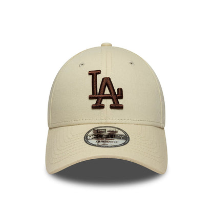 New Era 9FORTY Cap Los Angeles Dodgers MLB League beige