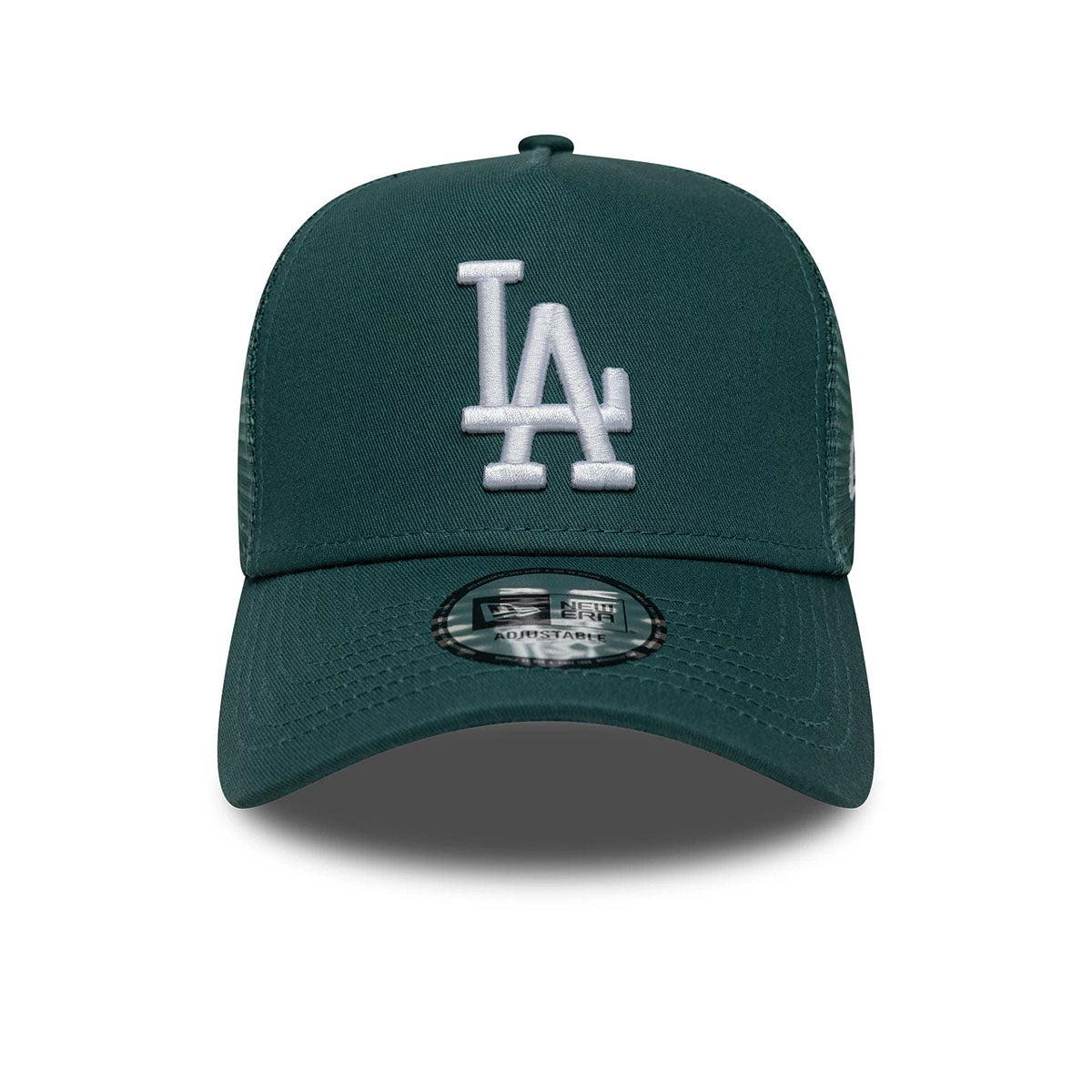 New Era 9FORTY A-Frame Trucker Cap Los Angeles Dodgers MLB Essential dark green
