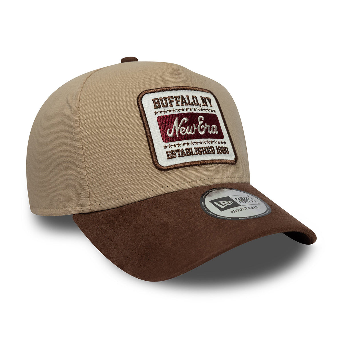 New Era 9FORTY Cap New Era Patch light beige