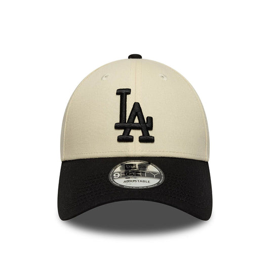 New Era 9FORTY Cap Los Angeles Dodgers MLB Colour Block beige