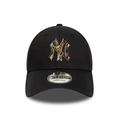 New Era 9FORTY Cap New York Yankees MLB Team Outline Camo black