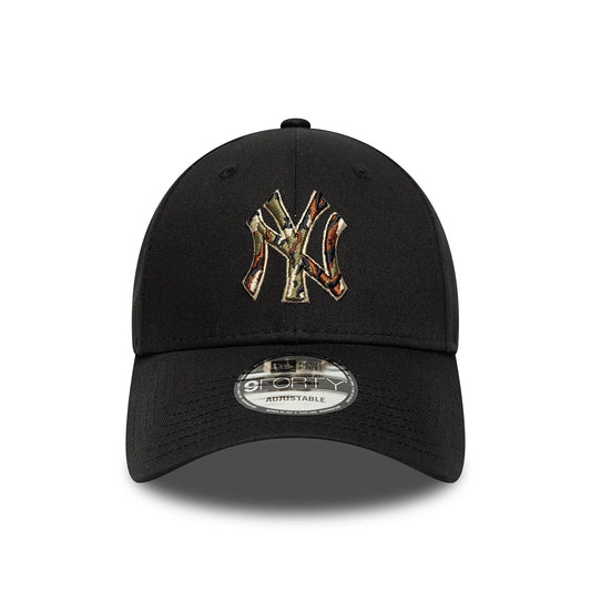 New Era 9FORTY Cap New York Yankees MLB Team Outline Camo black