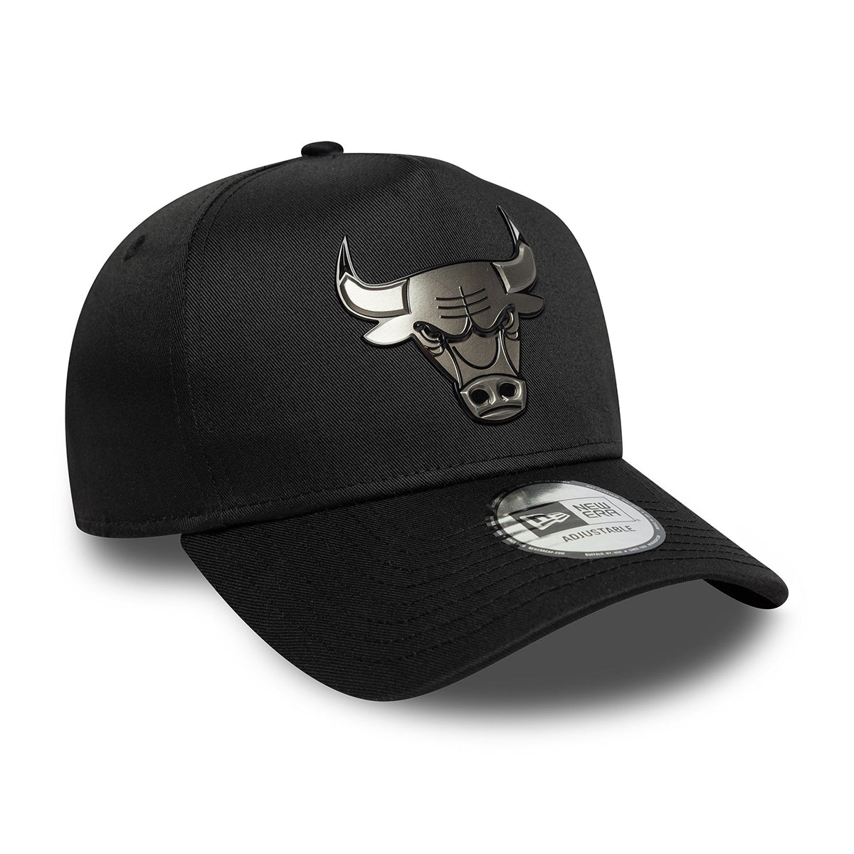 New Era 9FORTY Cap Chicago Bulls NBA Metallic black