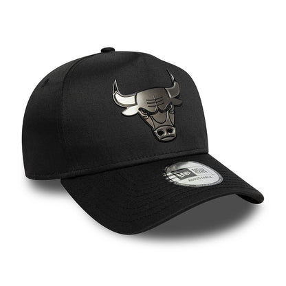 New Era 9FORTY Cap Chicago Bulls NBA Metallic black