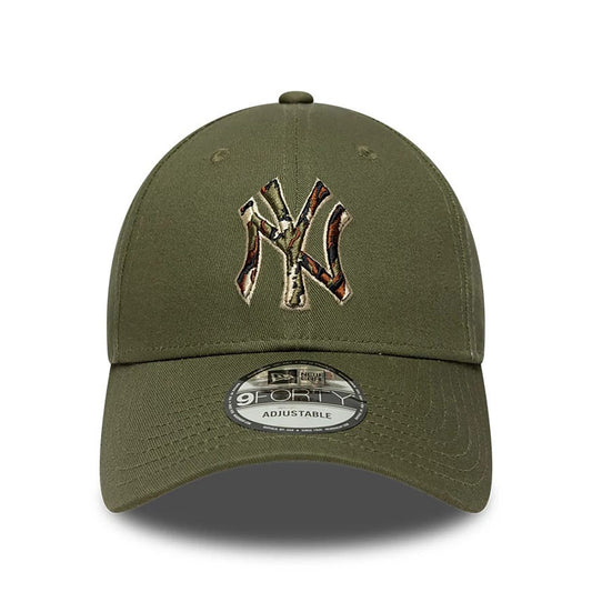New Era 9FORTY Cap MLB New York Yankees Outline green