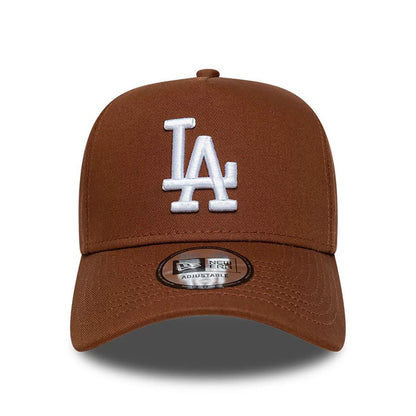 New Era 9FORTY Cap MLB League Essential Los Angeles Dodgers brown