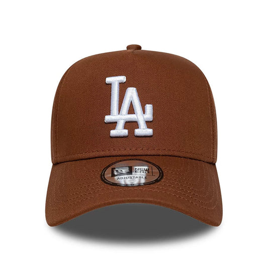 New Era 9FORTY Cap MLB League Essential Los Angeles Dodgers brown
