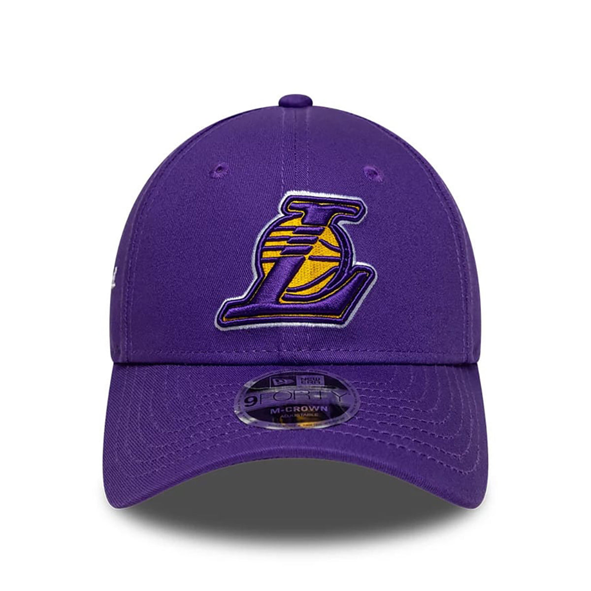 New Era 9FORTY Cap NBA Los Angeles Lakers Side Script purple
