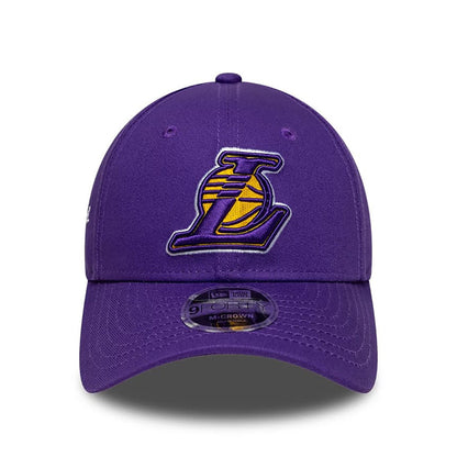 New Era 9FORTY Cap NBA Los Angeles Lakers Side Script purple