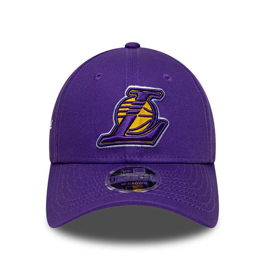 New Era 9FORTY Cap NBA Los Angeles Lakers Side Script purple
