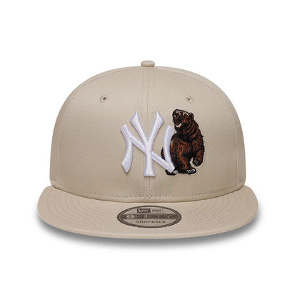 New Era 9FIFTY Cap MLB New York Yankees Outdoor Icon light beige