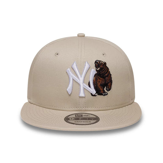 New Era 9FIFTY Cap MLB New York Yankees Outdoor Icon light beige