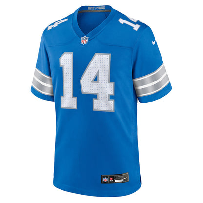 Nike Game Jersey Detroit Lions St. Brown 14 blue