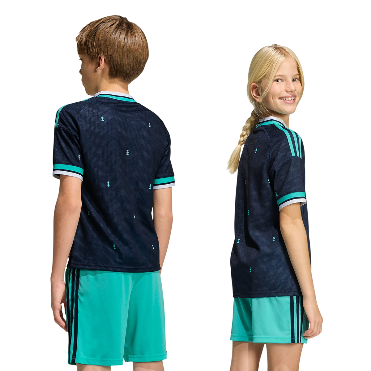 Adidas Kinder Deutschland Auswärtstrikot 2026 navy