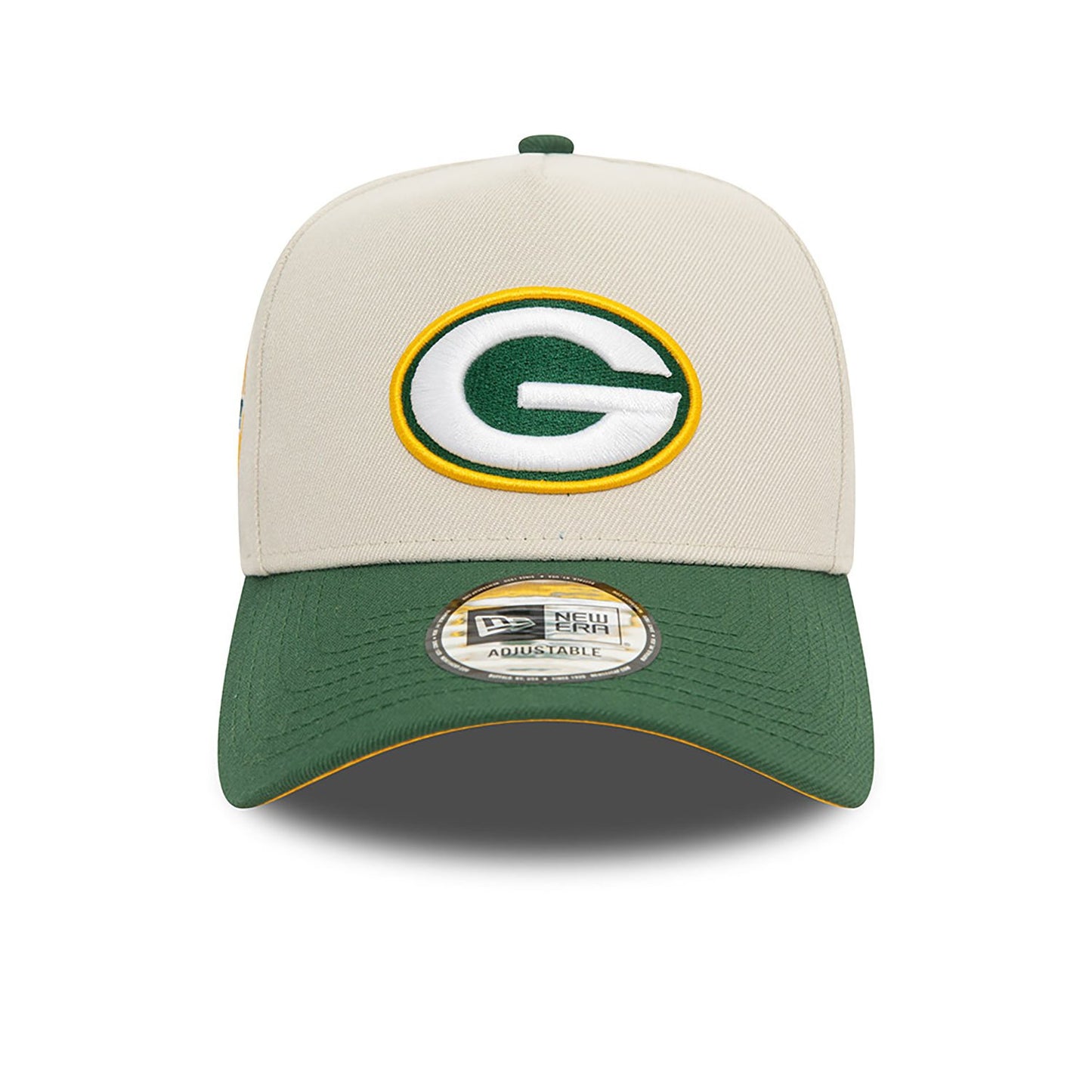 New Era 9FORTY E-Frame Cap Green Bay Packers NFL beige