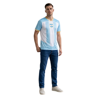 JELEX Herren Argentinien Trikot Performante blue/white
