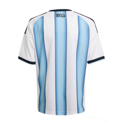 adidas Argentinien Kinder Heimtrikot 2026 white