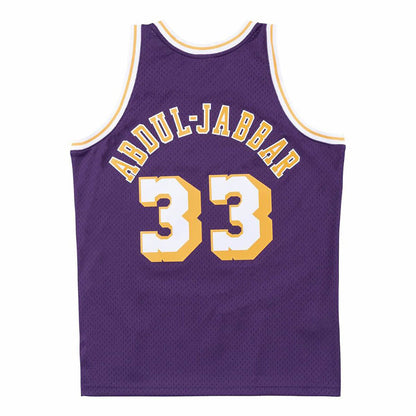 Mitchell & Ness Swingman Jersey Los Angeles Lakers Kareem Abdul-Jabbar purple