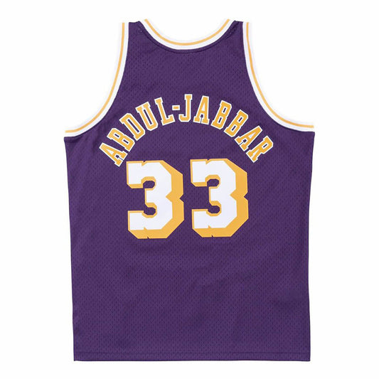 Mitchell & Ness Swingman Jersey Los Angeles Lakers Kareem Abdul-Jabbar purple