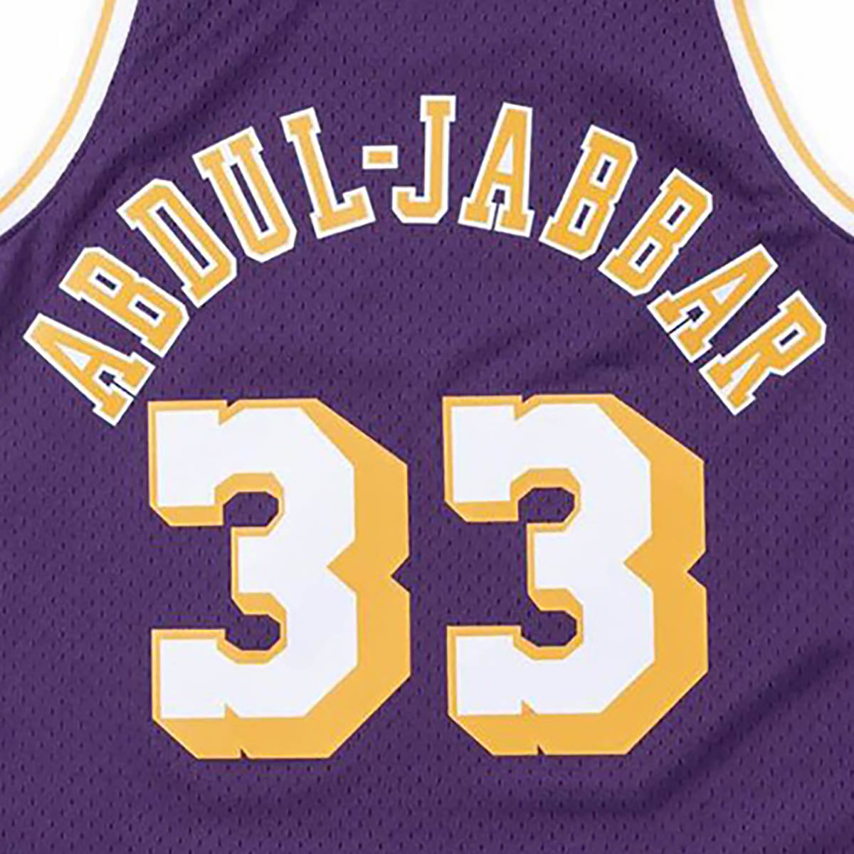 Mitchell & Ness Swingman Jersey Los Angeles Lakers Kareem Abdul-Jabbar purple