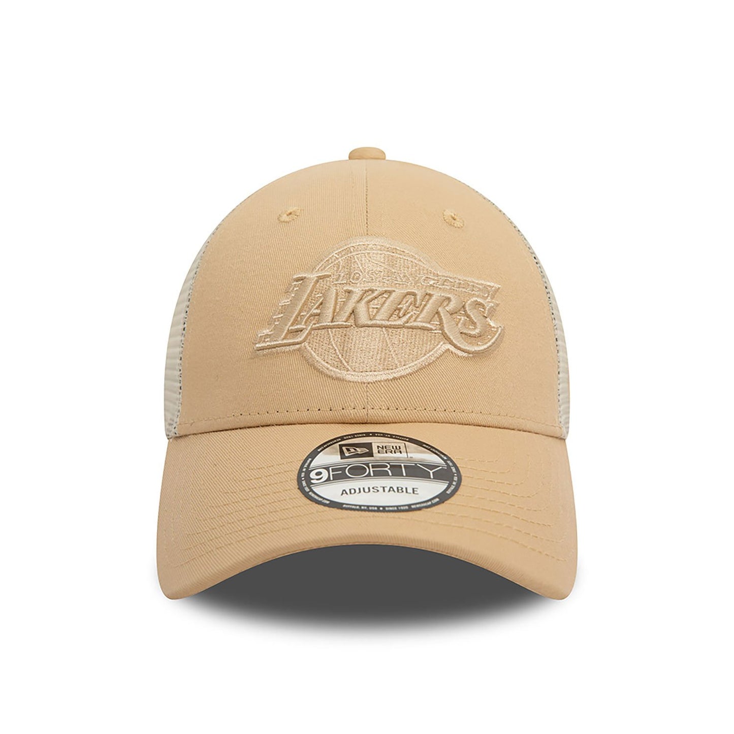 New Era 9FORTY Trucker Cap LA Lakers NBA beige