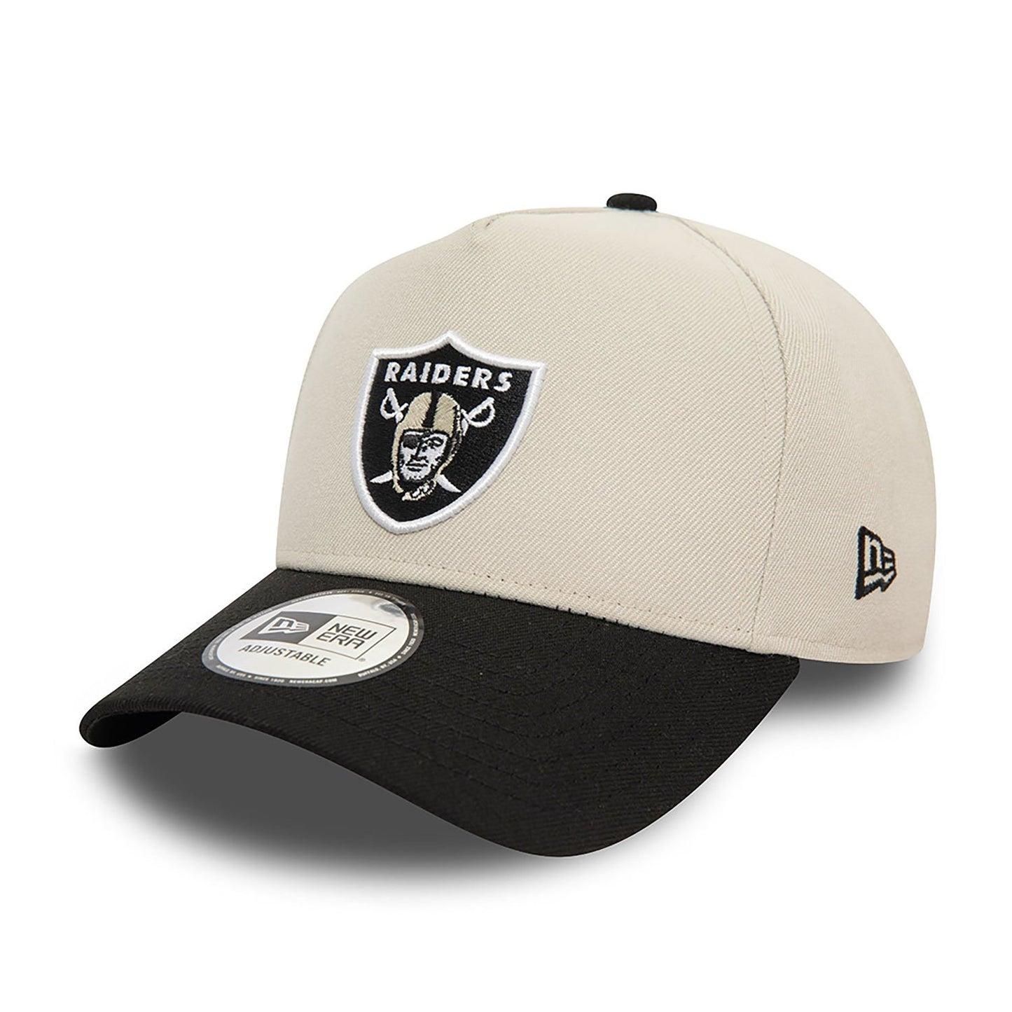 New Era 9FORTY E-Frame Cap Las Vegas Raiders NFL beige