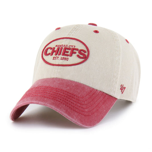 47 Brand Cap Kansas City Chiefs Clean Up mojave