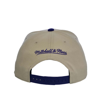 Mitchell & Ness Snapback Cap Los Angeles Lakers Off Tilted Pro off white