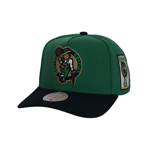 Mitchell & Ness Snapback Cap Boston Celtics In The City Pro green