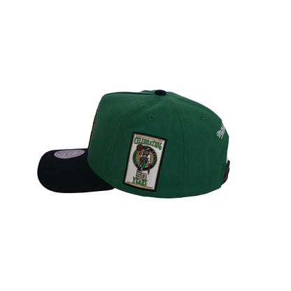 Mitchell & Ness Snapback Cap Boston Celtics In The City Pro green