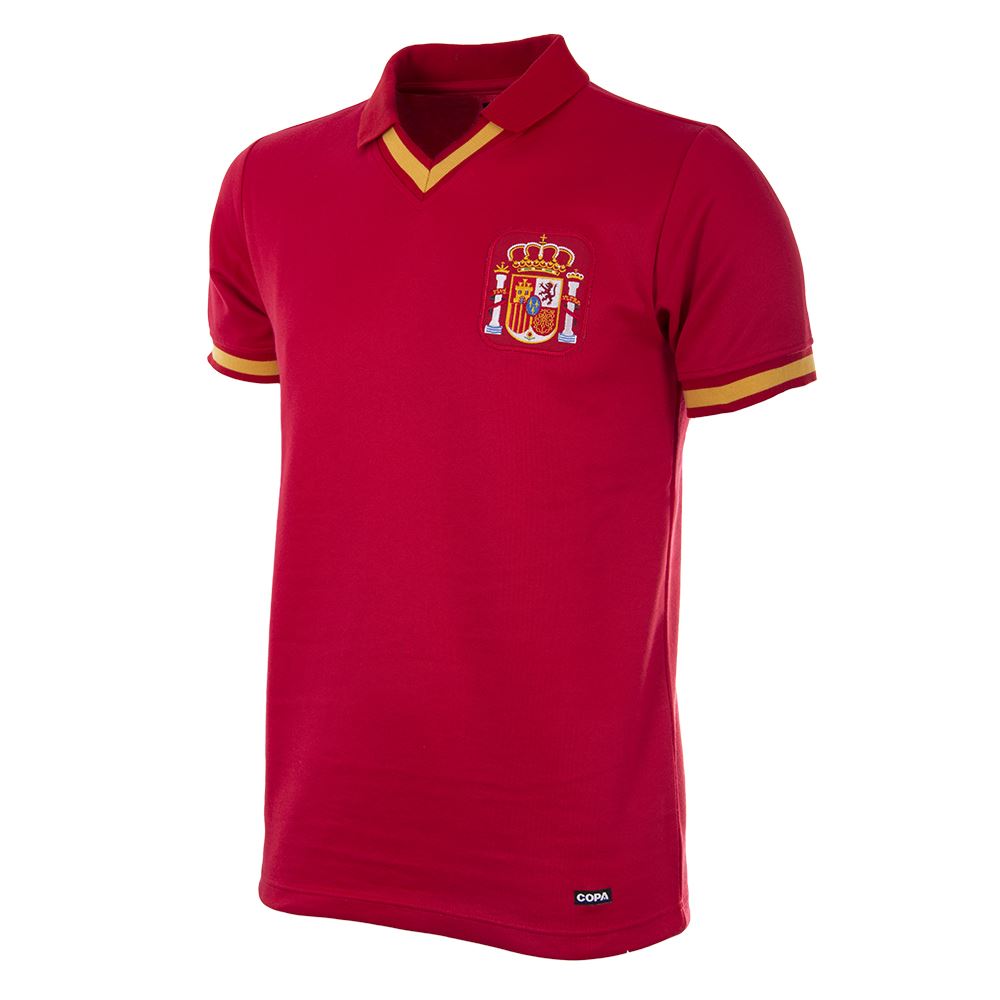 COPA Herren Retro Trikot Spanien 1988 rot