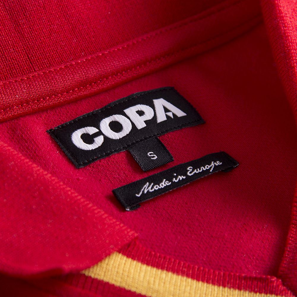 COPA Herren Retro Trikot Spanien 1988 rot