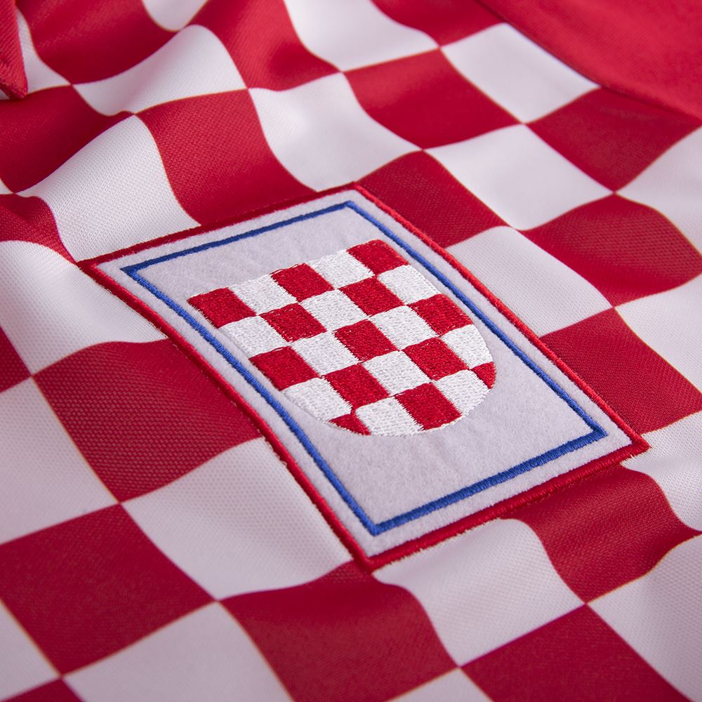 COPA Herren Retro Trikot Kroatien 1990 rot/weiß