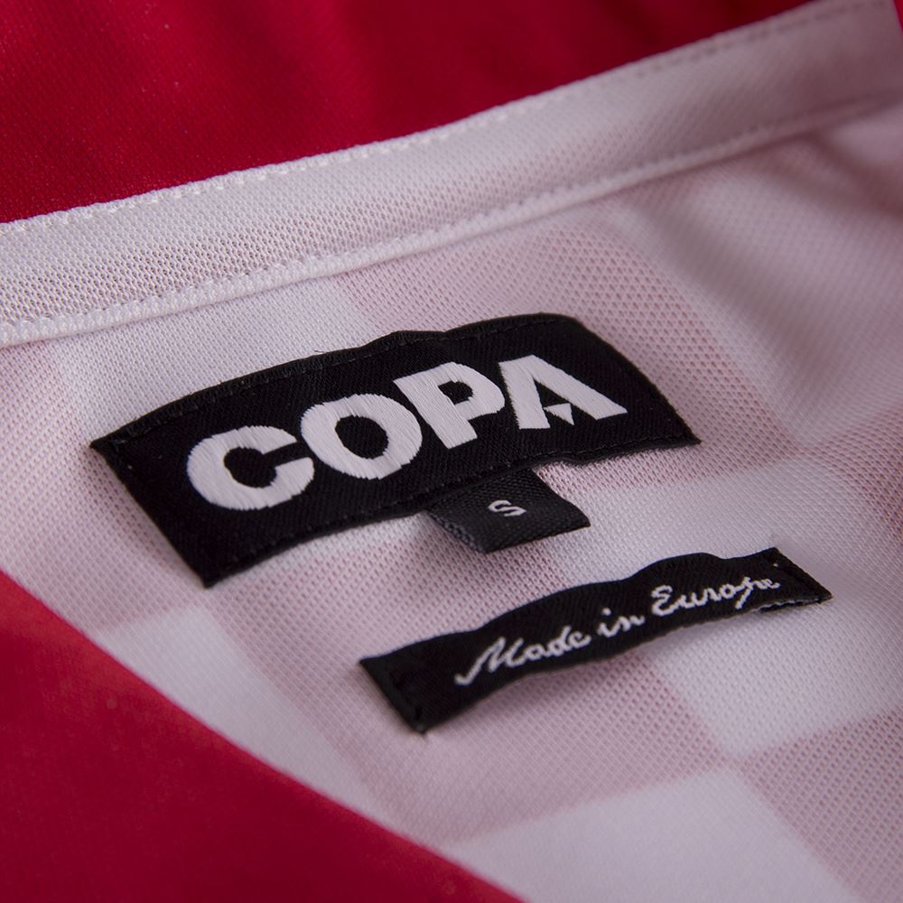 COPA Herren Retro Trikot Kroatien 1990 rot/weiß