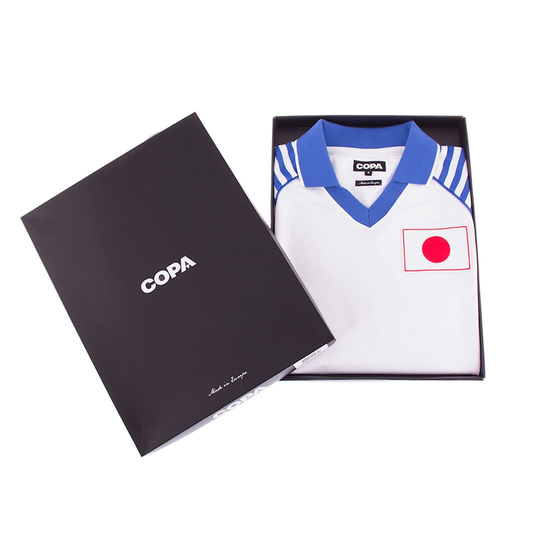 COPA Herren Retro Trikot Japan 1987-88 weiß