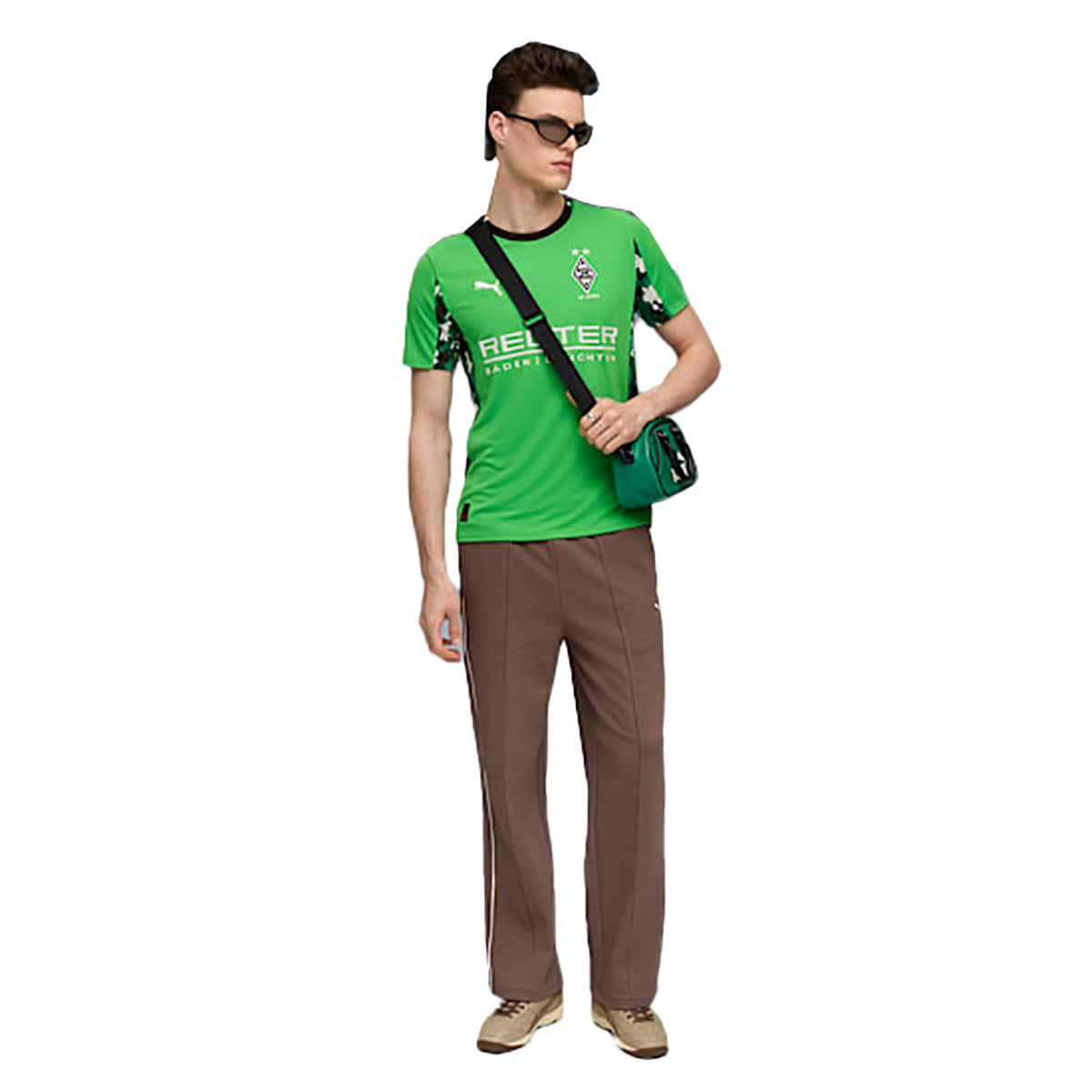 PUMA Borussia Mönchengladbach Auswärtstrikot 2025/26 green/white