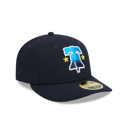 New Era 59FIFTY Cap Philadelphia Phillies MLB City Connect 2025 Low Profile navy