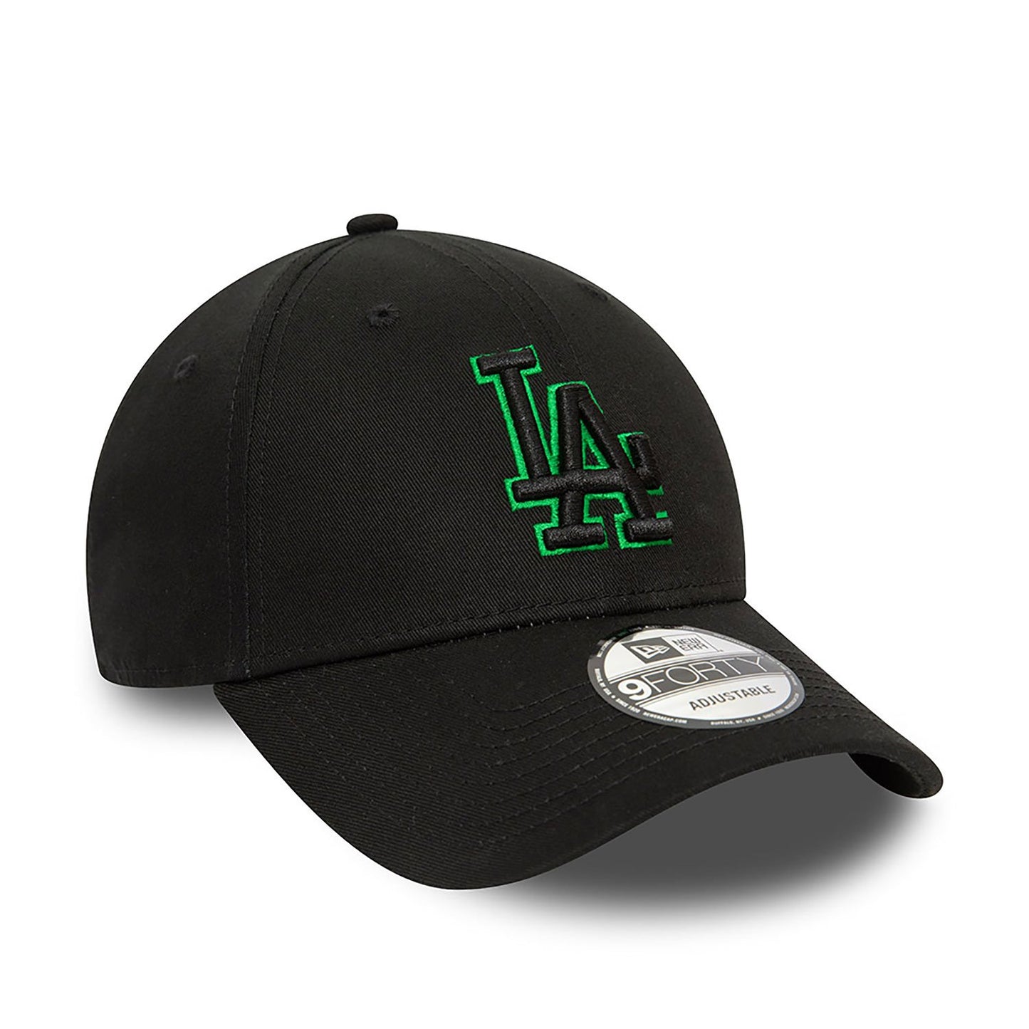 New Era 9FORTY Cap LA Dodgers Team Outline black
