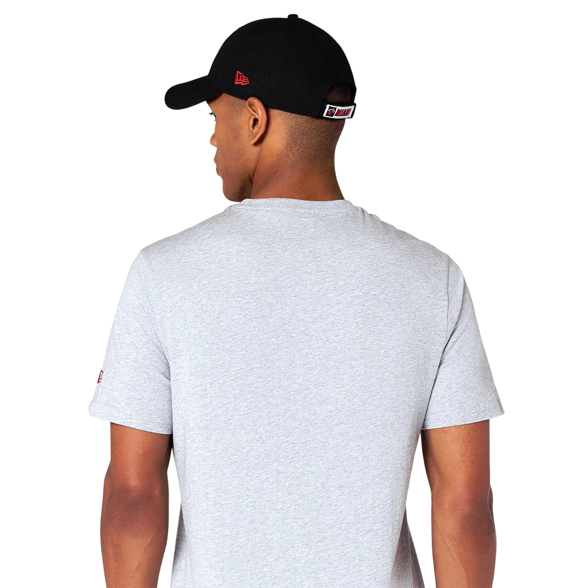 New Era Herren T-Shirt NBA Miami Heat grey