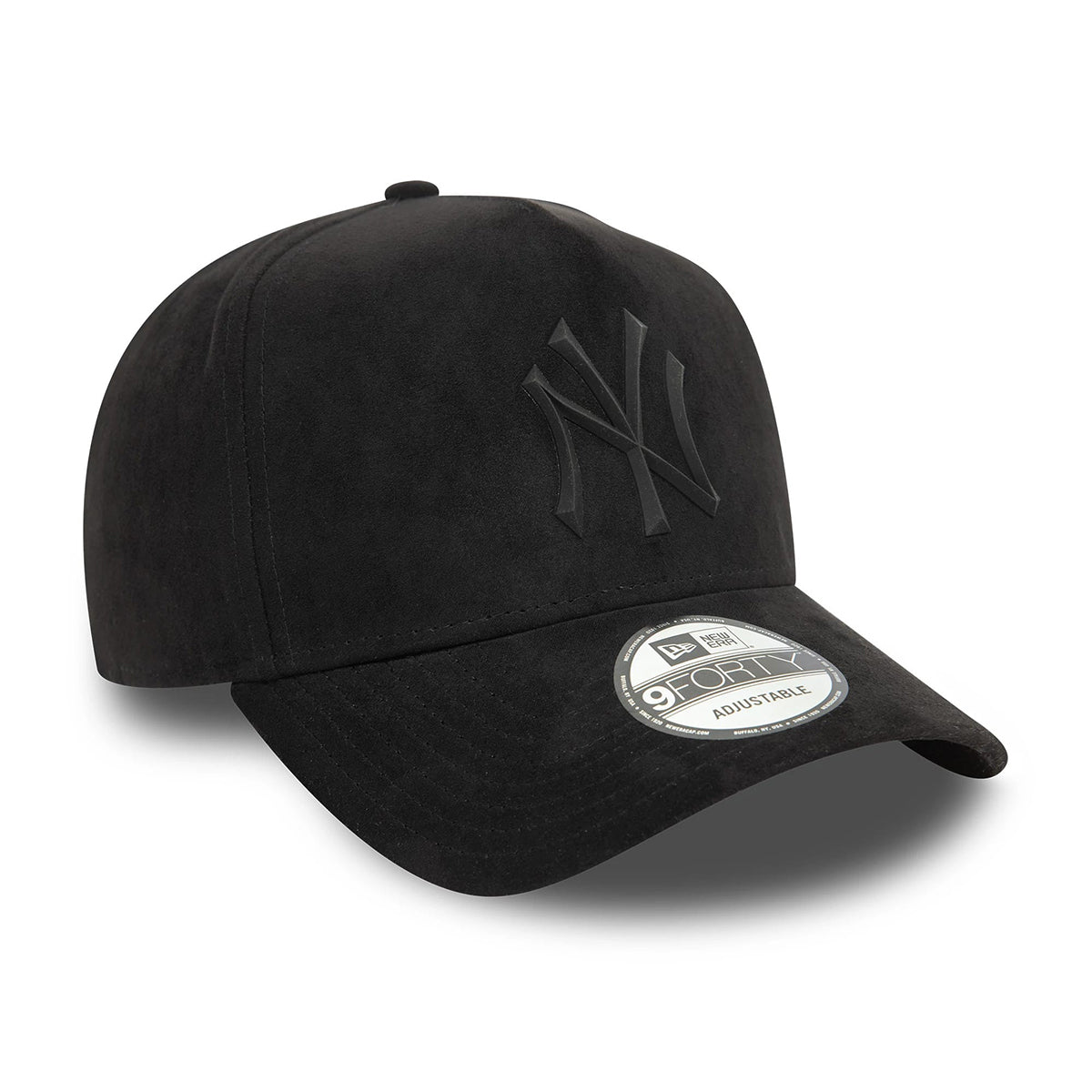 New Era 9FORTY Cap New York Yankees Faux Suede black