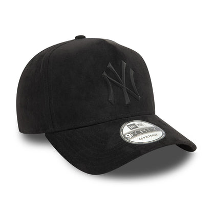 New Era 9FORTY Cap New York Yankees Faux Suede black