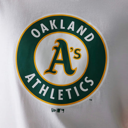 New Era Herren T-Shirt MLB Oakland Athletics white