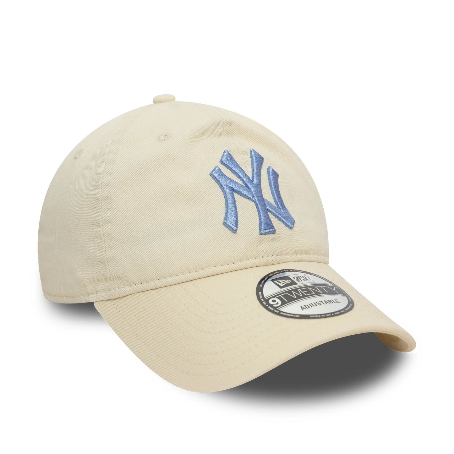 New Era 9TWENTY Cap Neutral Washed New York Yankees beige