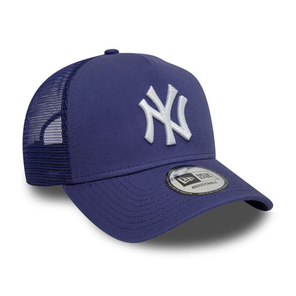 New Era 9FORTY A-Frame Trucker Cap New York Yankees League Essential darkblue