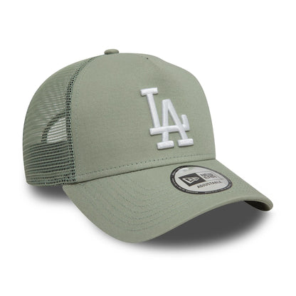 New Era 9FORTY A-Frame Cap LA Dodgers League Essential green